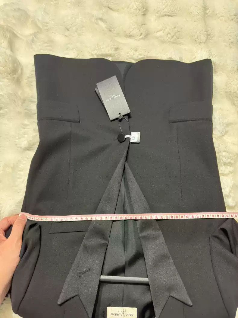 Saint Laurent Paris Saint Laurent's first year show brand-new ladies' smoking clothes Size US S / EU 44-46 / 1 - 8 Thumbnail