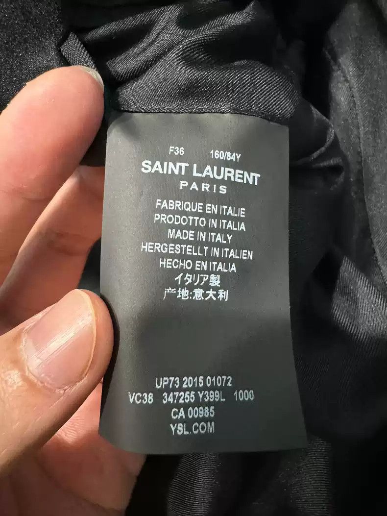 Saint Laurent Paris Saint Laurent's first year show brand-new ladies' smoking clothes Size US S / EU 44-46 / 1 - 4 Thumbnail