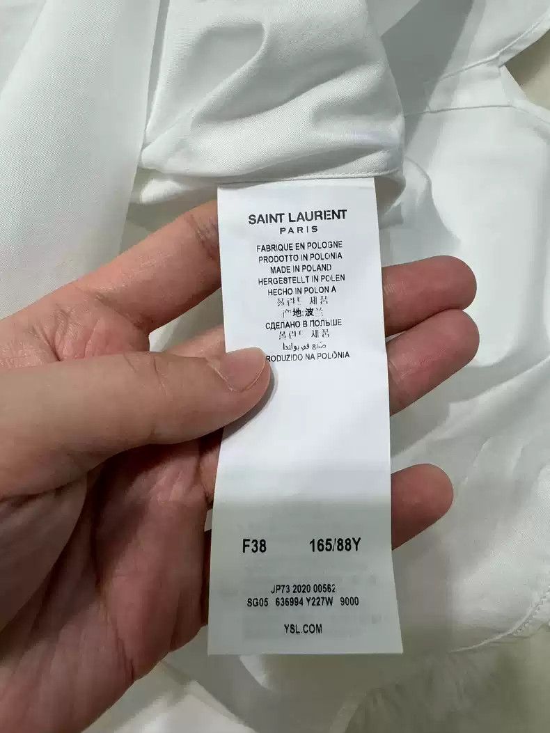 Saint Laurent Paris Saint Laurent brand new ladies' shirt Size US M / EU 48-50 / 2 - 3 Thumbnail