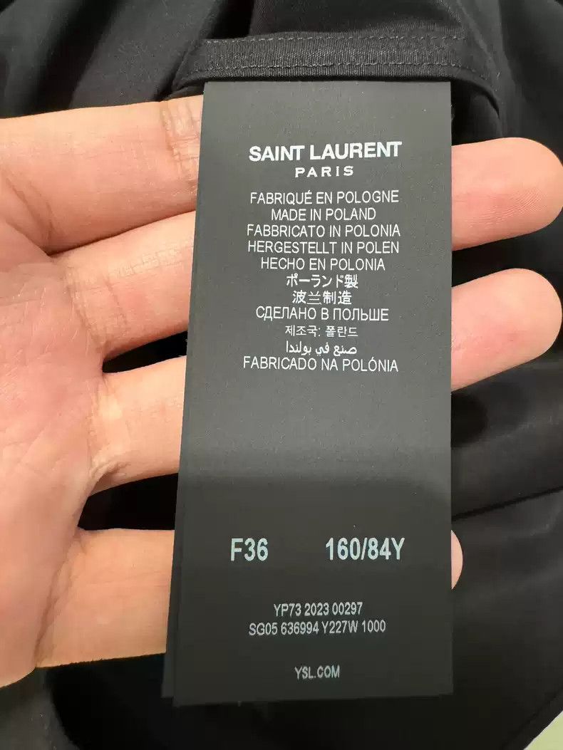 Saint Laurent Paris Saint Laurent 23 brand new ladies shirt Size US M / EU 48-50 / 2 - 4 Thumbnail