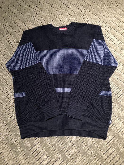 Supreme striped outlet sweater