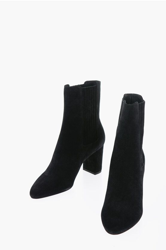 Saint Laurent Paris Suede Boots Size US 6.5 / IT 36.5 - 2 Thumbnail