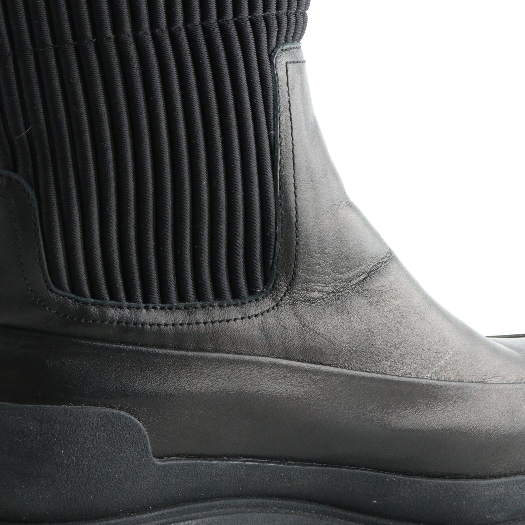 Hermes HERMÈS - Black calfskin ankle boots (T37.5) Size US 6.5 / IT 36.5 - 7 Thumbnail