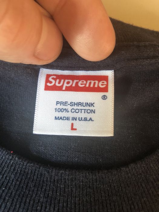 Supreme Supreme 9/11 Memorial box logo tee | Grailed