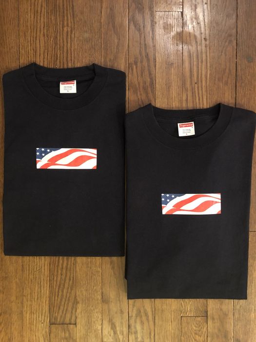 Supreme Supreme 9/11 Memorial box logo tee | Grailed