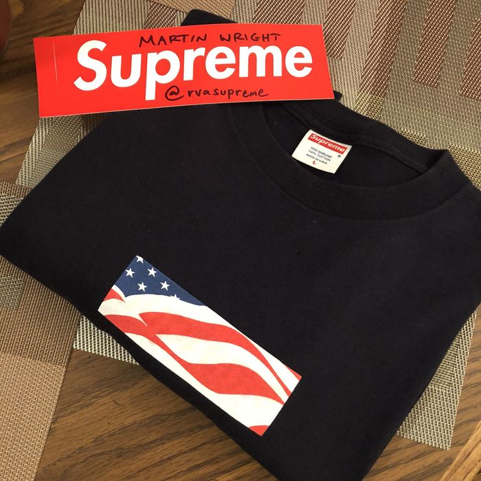 Supreme レア USA 911 Box Logo tee シュプリーム-