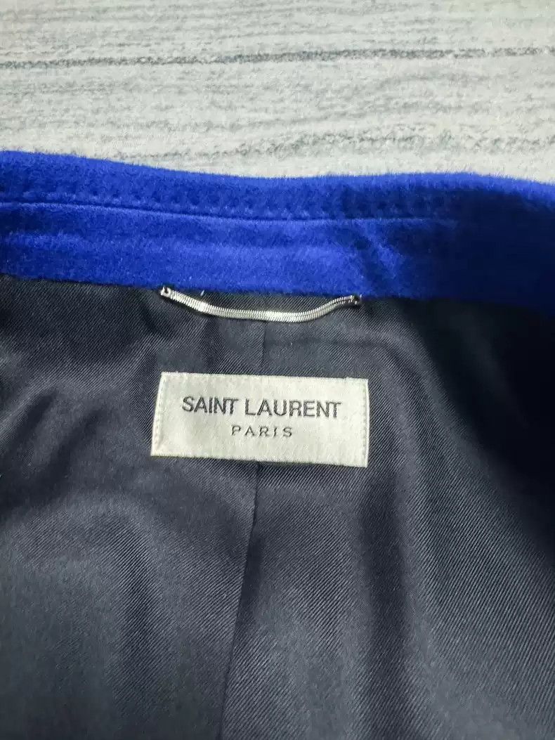 Saint Laurent Paris Saint Laurent 21FW poster Klein blue suit Size US L / EU 52-54 / 3 - 4 Thumbnail