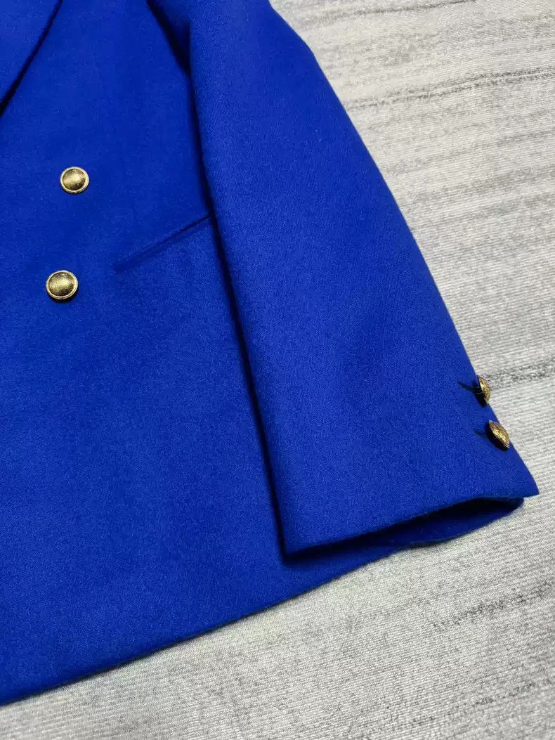 Saint Laurent Paris Saint Laurent 21FW poster Klein blue suit Size US L / EU 52-54 / 3 - 2 Thumbnail