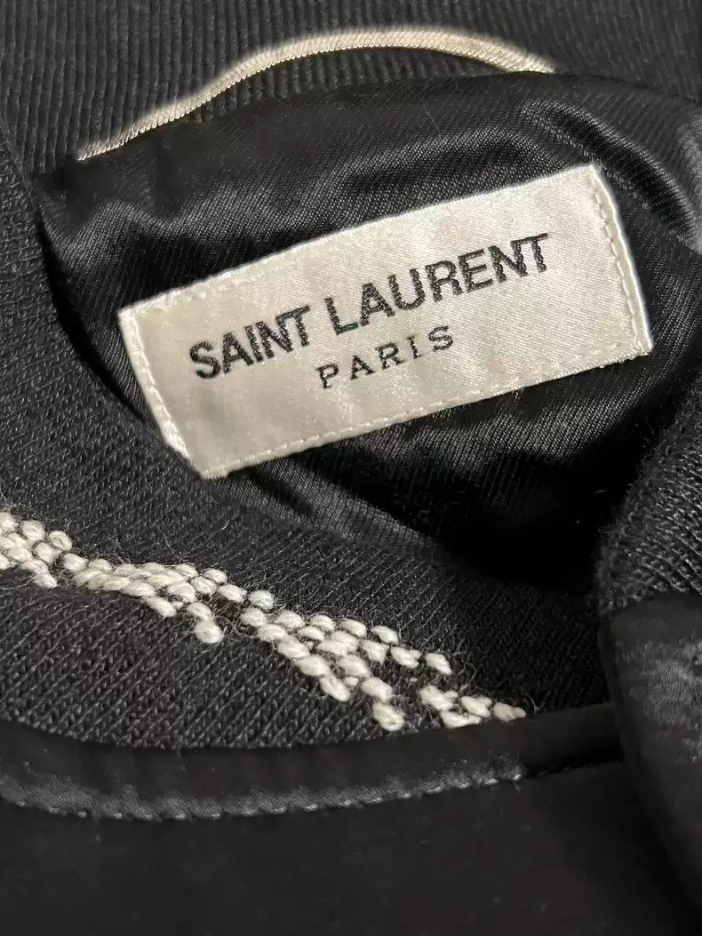 Saint Laurent Paris Saint Laurent slp18SS baseball uniform Size US S / EU 44-46 / 1 - 3 Thumbnail