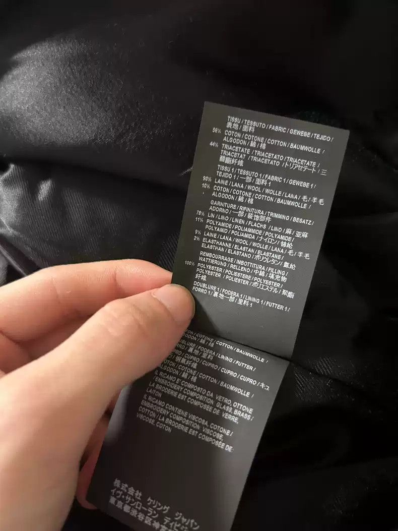 Saint Laurent Paris Saint Laurent slp18SS baseball uniform Size US S / EU 44-46 / 1 - 5 Thumbnail