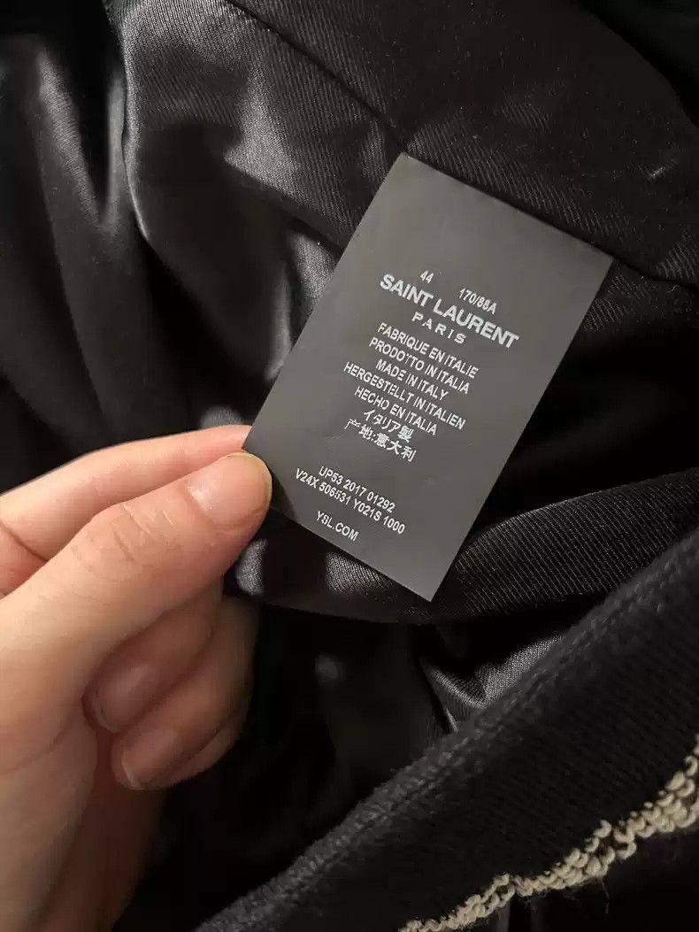 Saint Laurent Paris Saint Laurent slp18SS baseball uniform Size US S / EU 44-46 / 1 - 4 Thumbnail