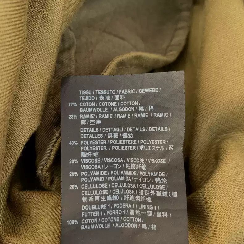 Saint Laurent Paris Saint Laurent navy badge army green windbreaker Size US M / EU 48-50 / 2 - 7 Thumbnail