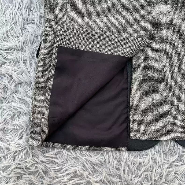 Saint Laurent Paris Saint Laurent 13fw first year black and gray snowflake wool leather suit Size US XL / EU 56 / 4 - 5 Thumbnail