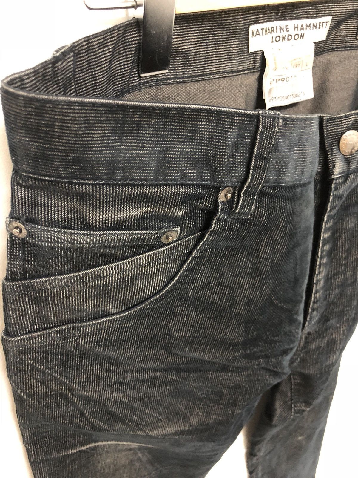 Katharine Hamnett London Katharine Hamnett London Velvet Jeans Size US 26 / EU 42 - 9 Thumbnail