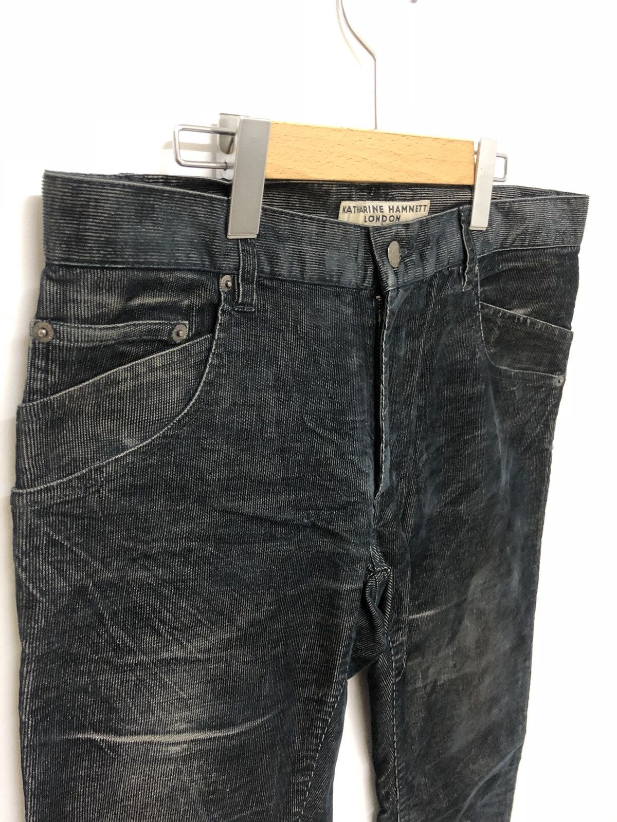 Katharine Hamnett London Katharine Hamnett London Velvet Jeans Size US 26 / EU 42 - 3 Thumbnail