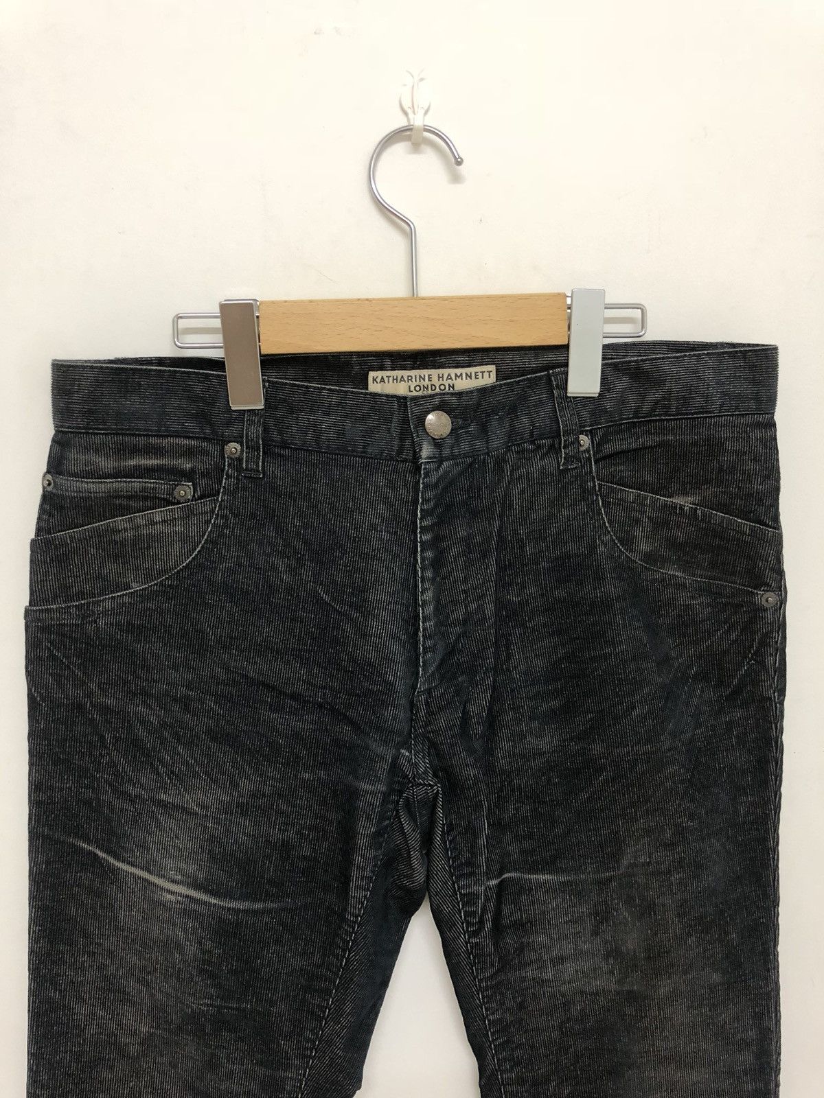 Katharine Hamnett London Katharine Hamnett London Velvet Jeans Size US 26 / EU 42 - 4 Thumbnail