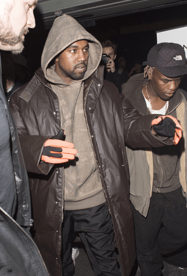 Yeezy Season Yeezy Season 3 Waxed Coat Brown Grailed