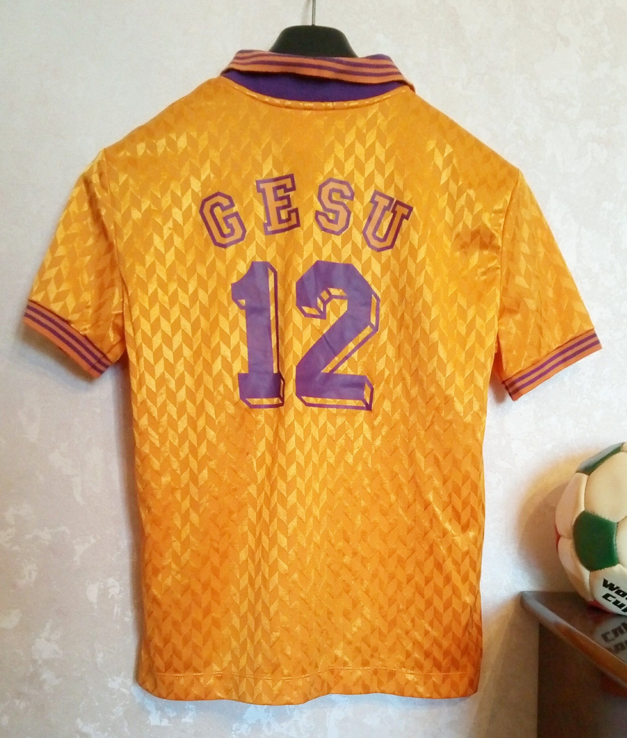 Versace VERSACE Rare Gothic Football T Shirt Jersey no gosha | Grailed