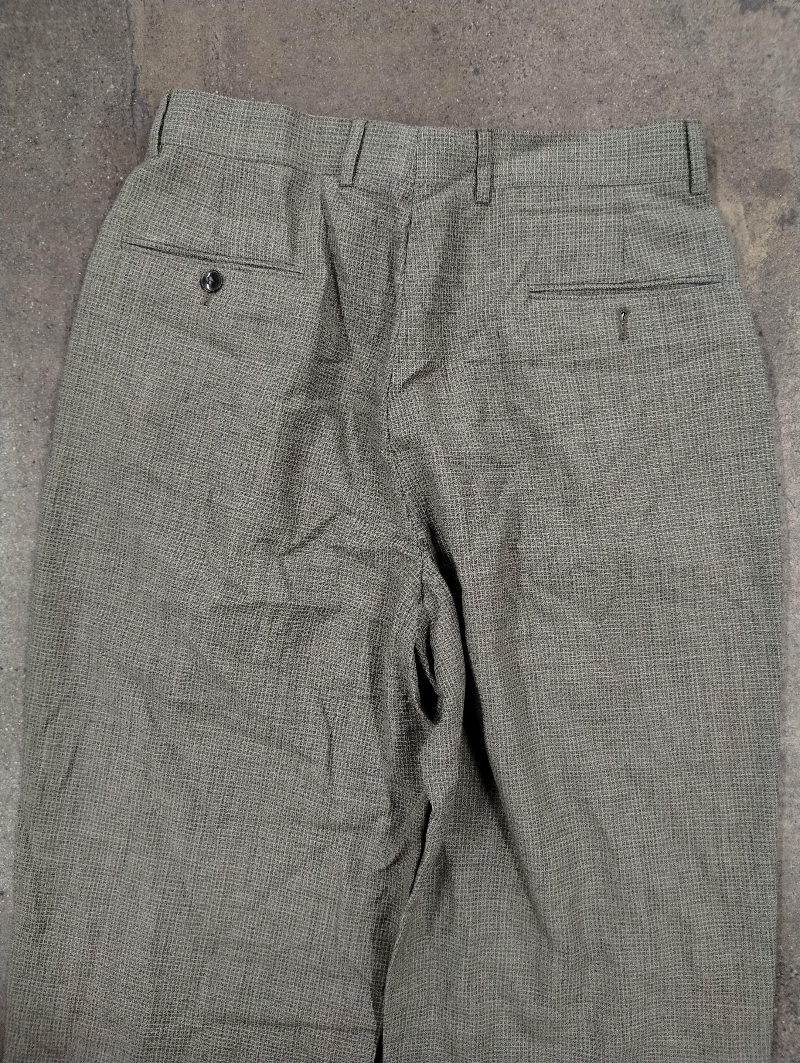 Vintage Vintage Checker Pattern Dress Pants Size US 30 / EU 46 - 6 Thumbnail