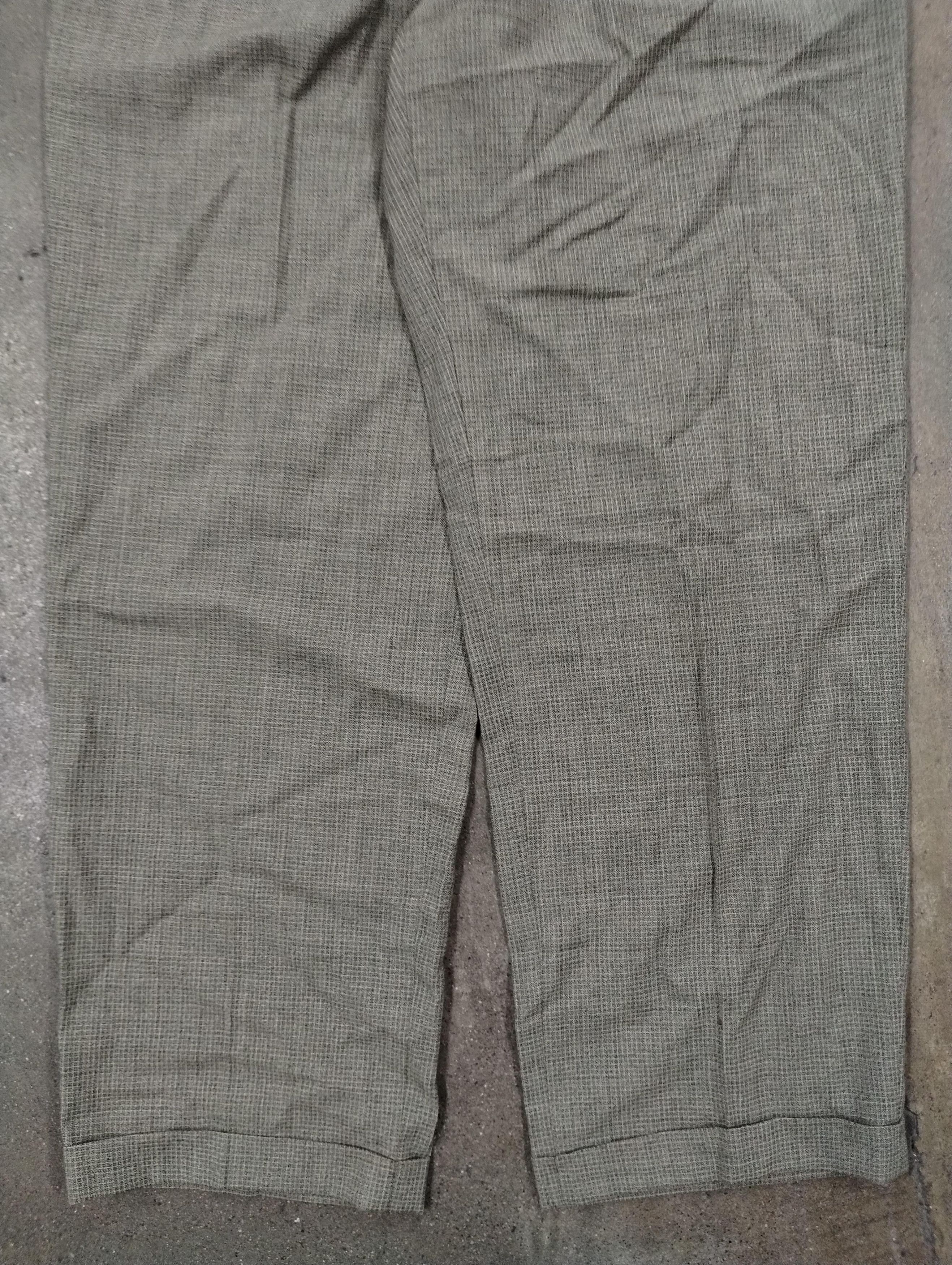 Vintage Vintage Checker Pattern Dress Pants Size US 30 / EU 46 - 2 Thumbnail
