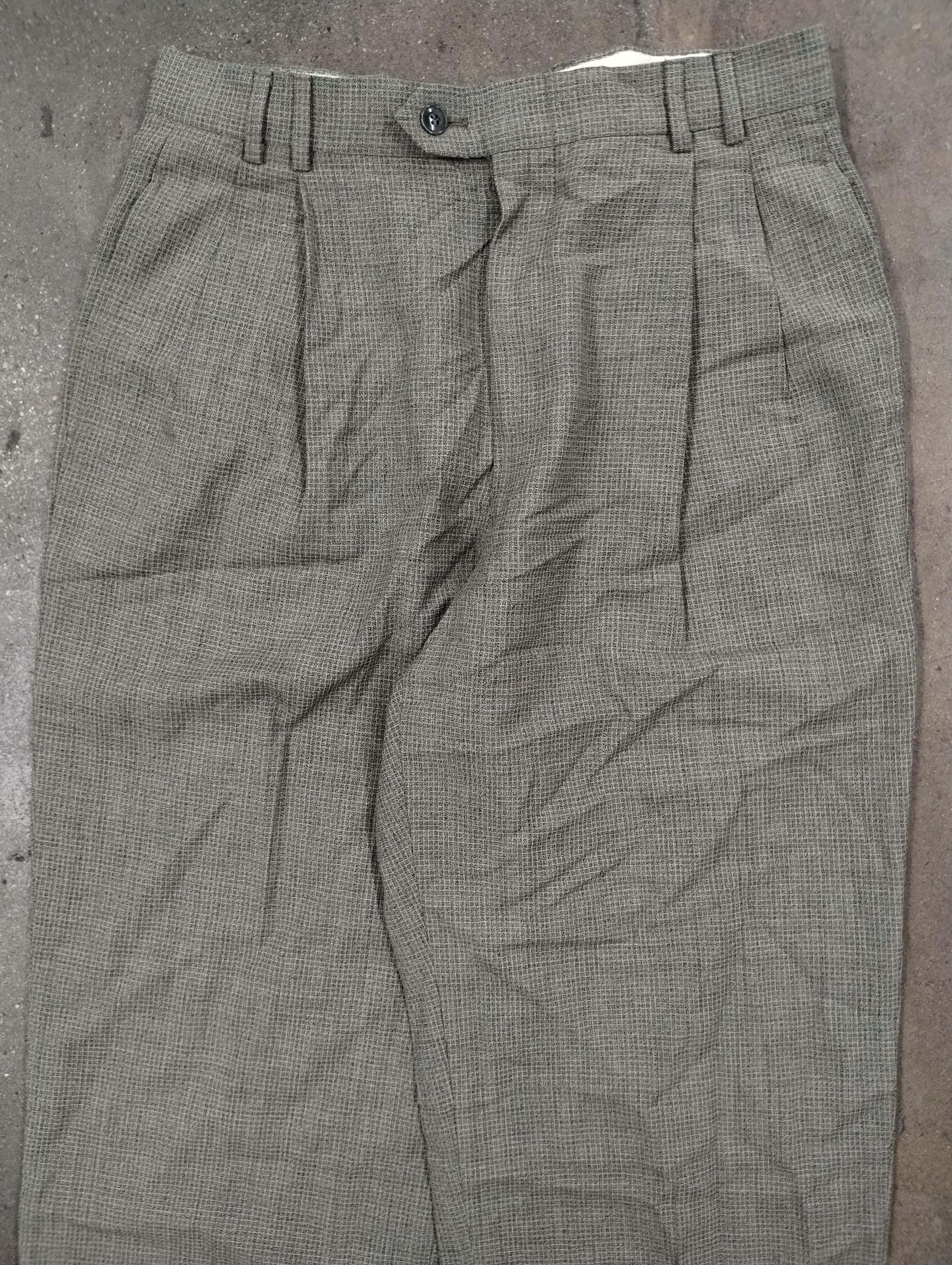 Vintage Vintage Checker Pattern Dress Pants Size US 30 / EU 46 - 3 Thumbnail