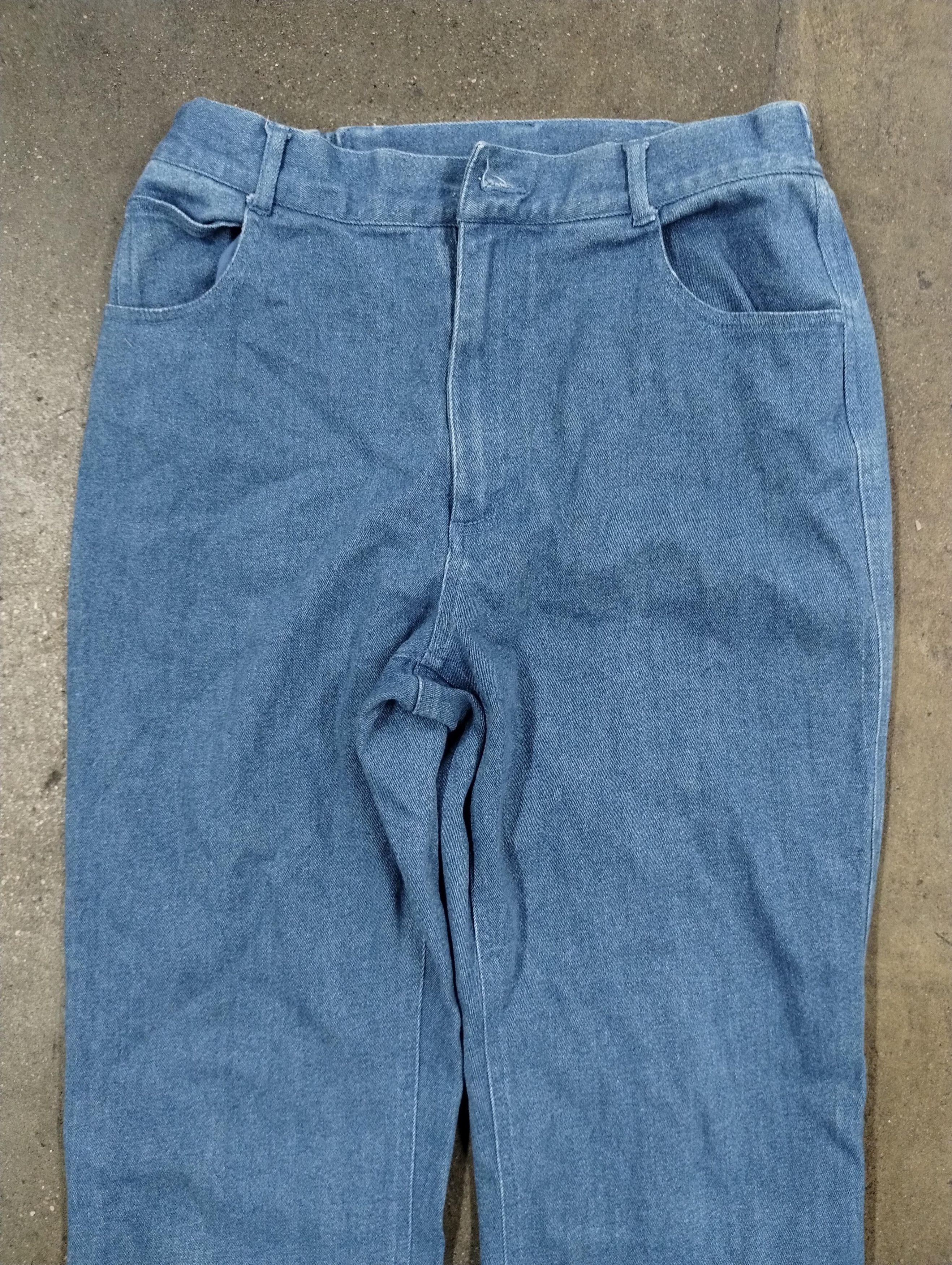 Vintage Vintage Dianes Rose Embroidered Denim Pants Size US 29 - 3 Thumbnail