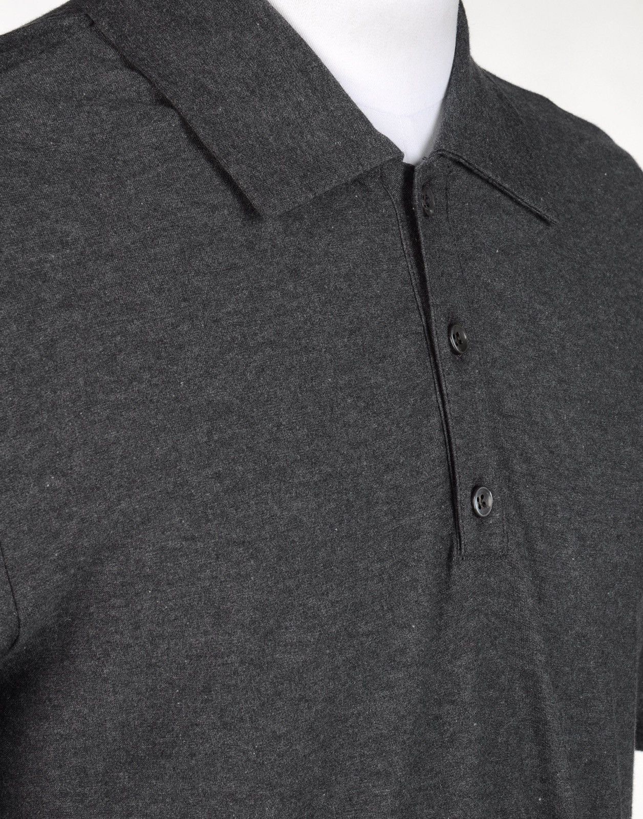 Maison Margiela Maison Martín Margiela Color Block Polo Size 46In Gray/Black Size US S / EU 44-46 / 1 - 3 Thumbnail