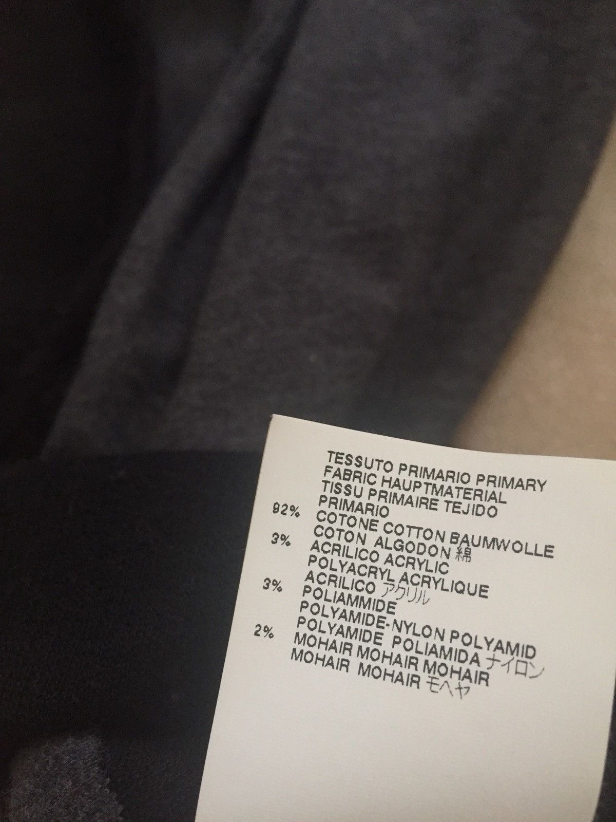 Maison Margiela Maison Martín Margiela Color Block Polo Size 46In Gray/Black Size US S / EU 44-46 / 1 - 12 Thumbnail