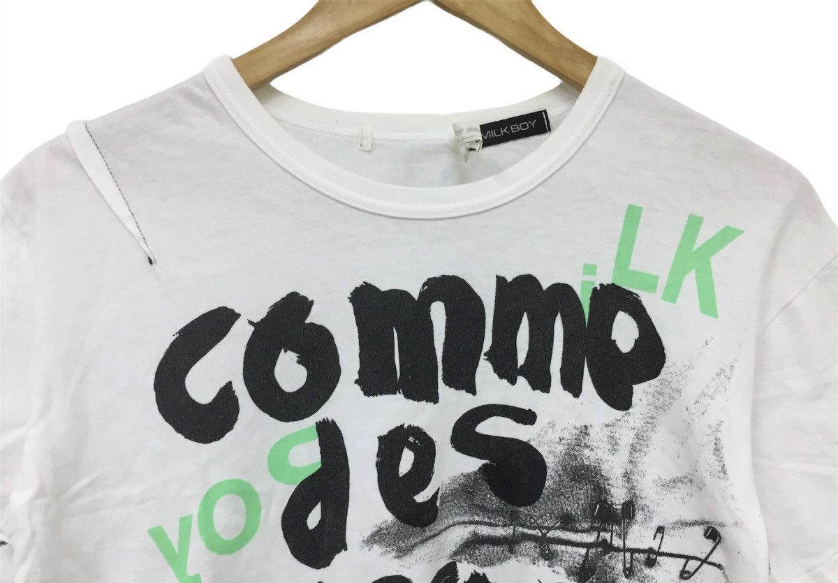 Comme des Garcons × Japanese Brand 🔥🔥🔥Rare,Vintage CDG X Milk Boy memorable collab Tee Size US S / EU 44-46 / 1 - 7 Thumbnail
