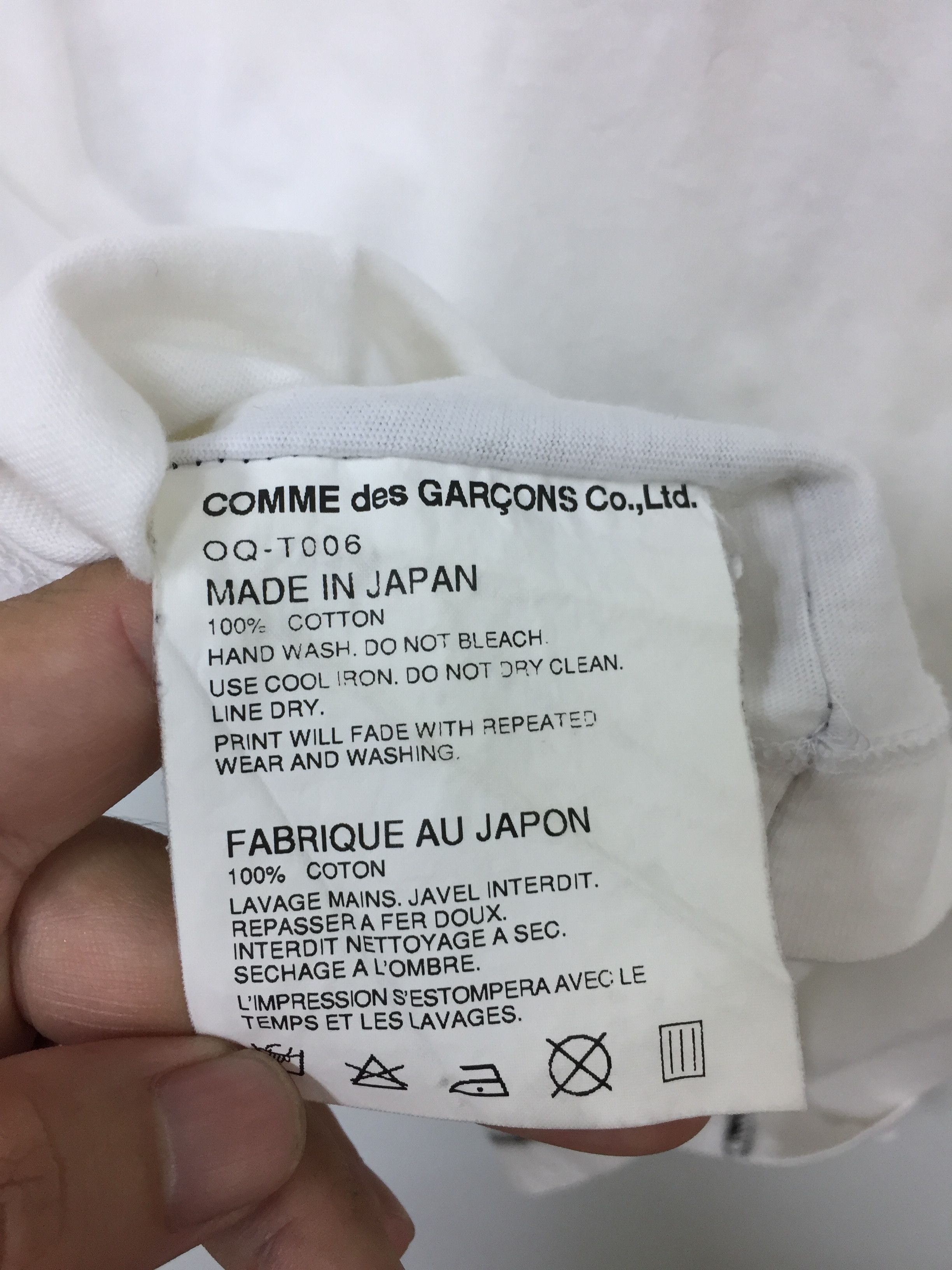 Comme des Garcons × Japanese Brand 🔥🔥🔥Rare,Vintage CDG X Milk Boy memorable collab Tee Size US S / EU 44-46 / 1 - 14 Thumbnail