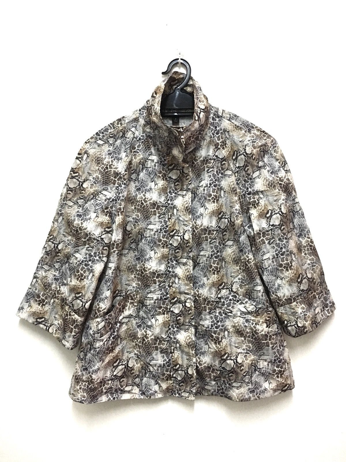 Designer × Lafayette 148 Lafayette 148 New York Light Zipper Jacket Size US M / EU 48-50 / 2 - 1 Thumbnail