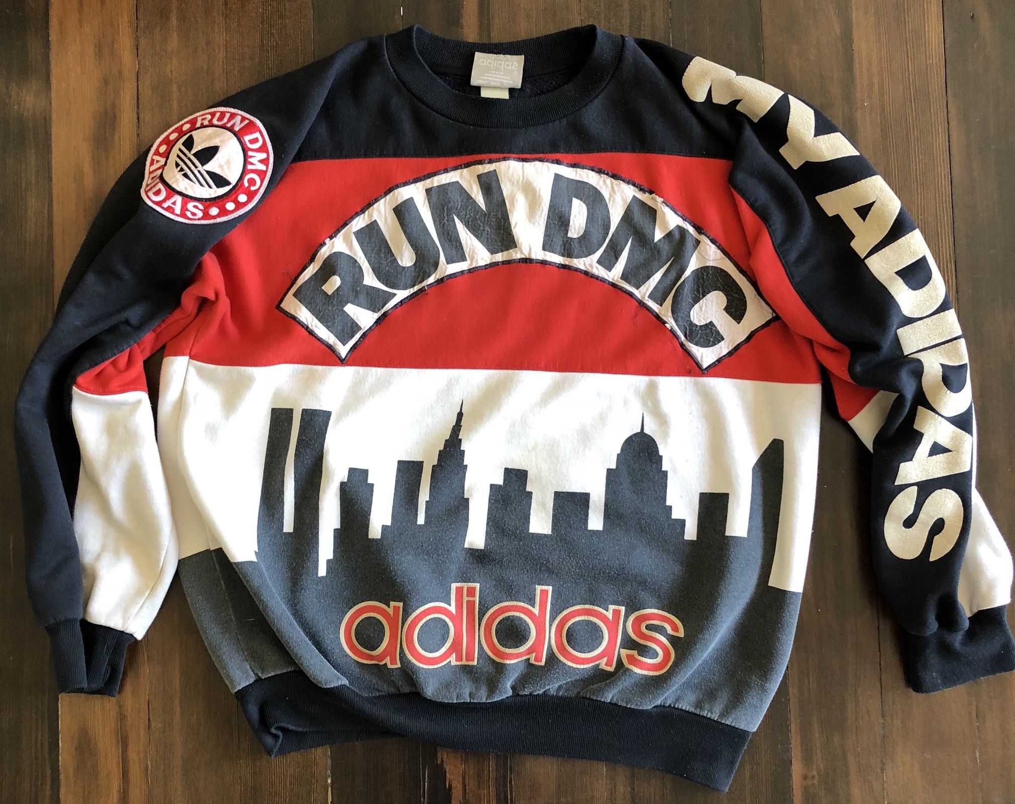 documentaire Trechter webspin wildernis Adidas RUN DMC x Adidas Sweatshirt | Grailed