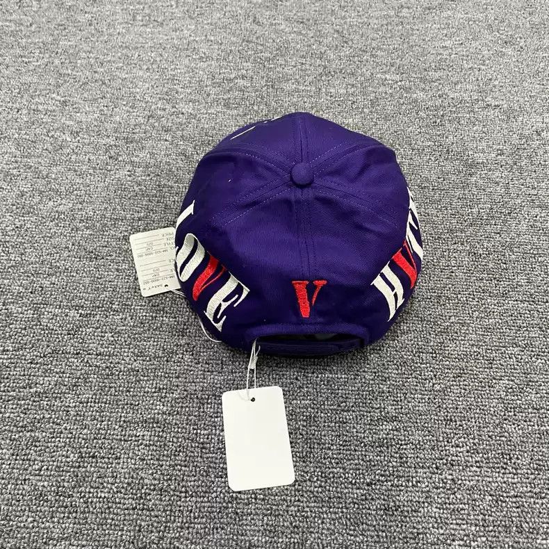 Saint Michael Saint Michael Purple letter baseball cap Size ONE SIZE - 3 Thumbnail
