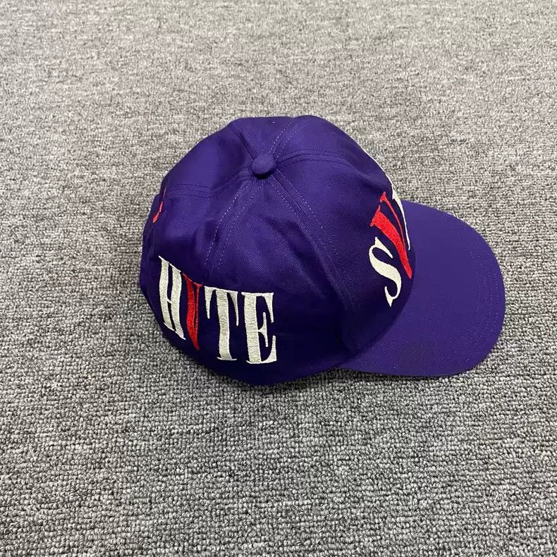 Saint Michael Saint Michael Purple letter baseball cap Size ONE SIZE - 2 Thumbnail