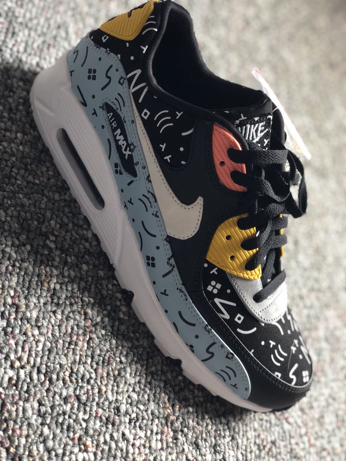 Air max 90 random scribbles on sale