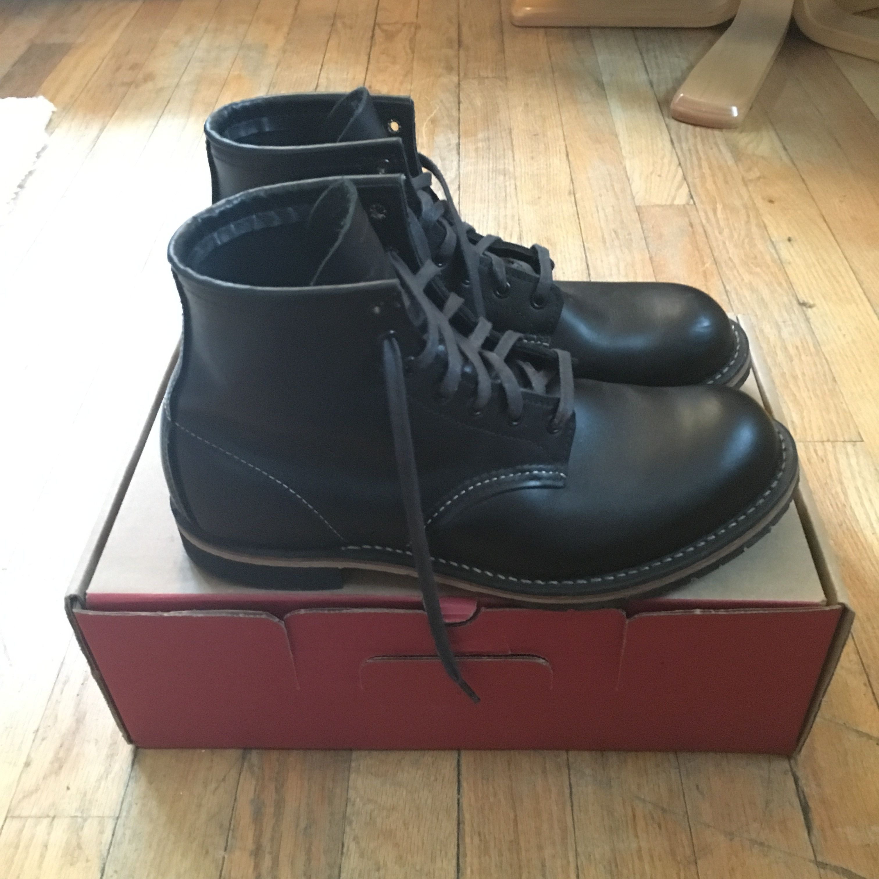 Red Wings Beckman US 8D Black