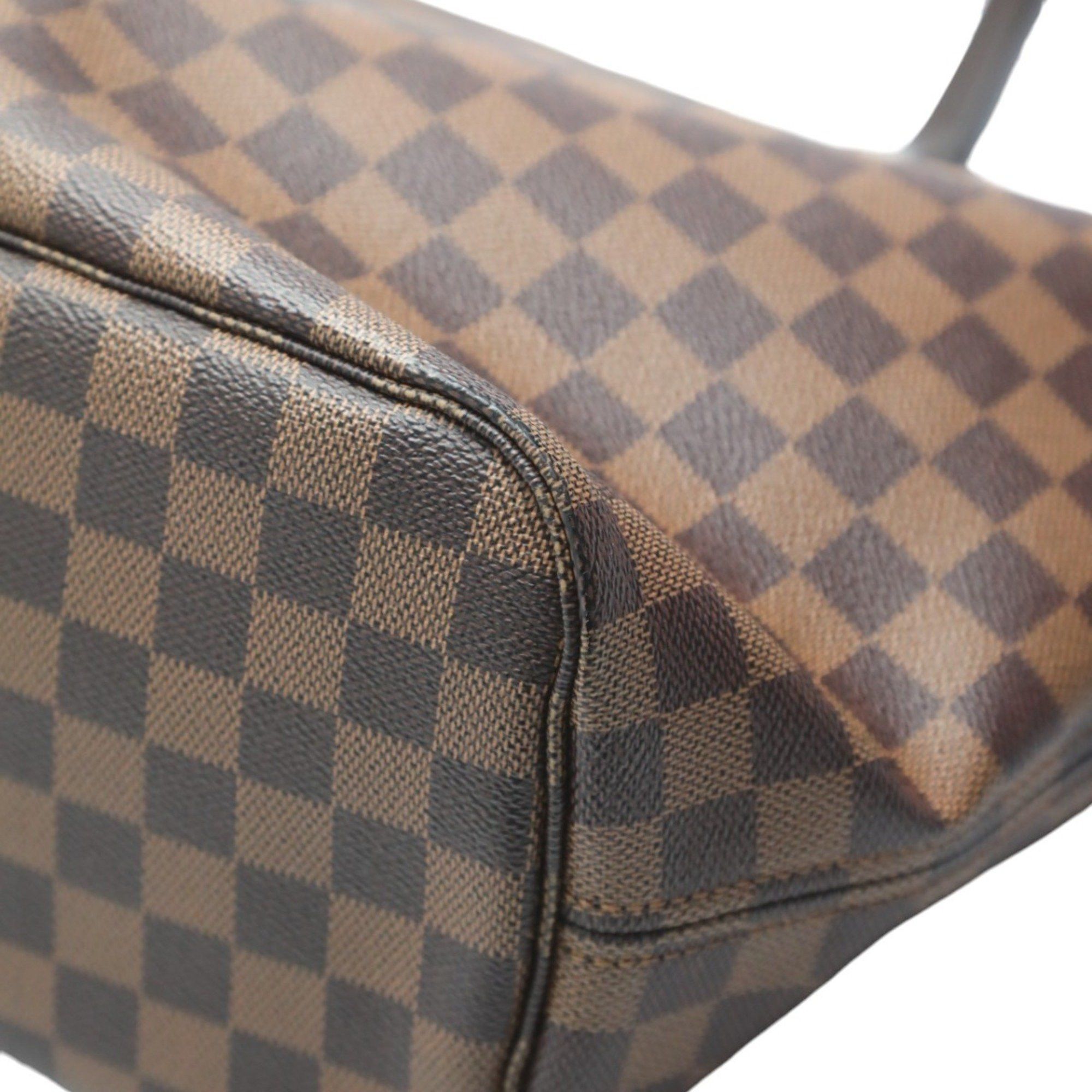Louis Vuitton Tote Bag Neverfull MM Damier Canvas N41358 Brown LV