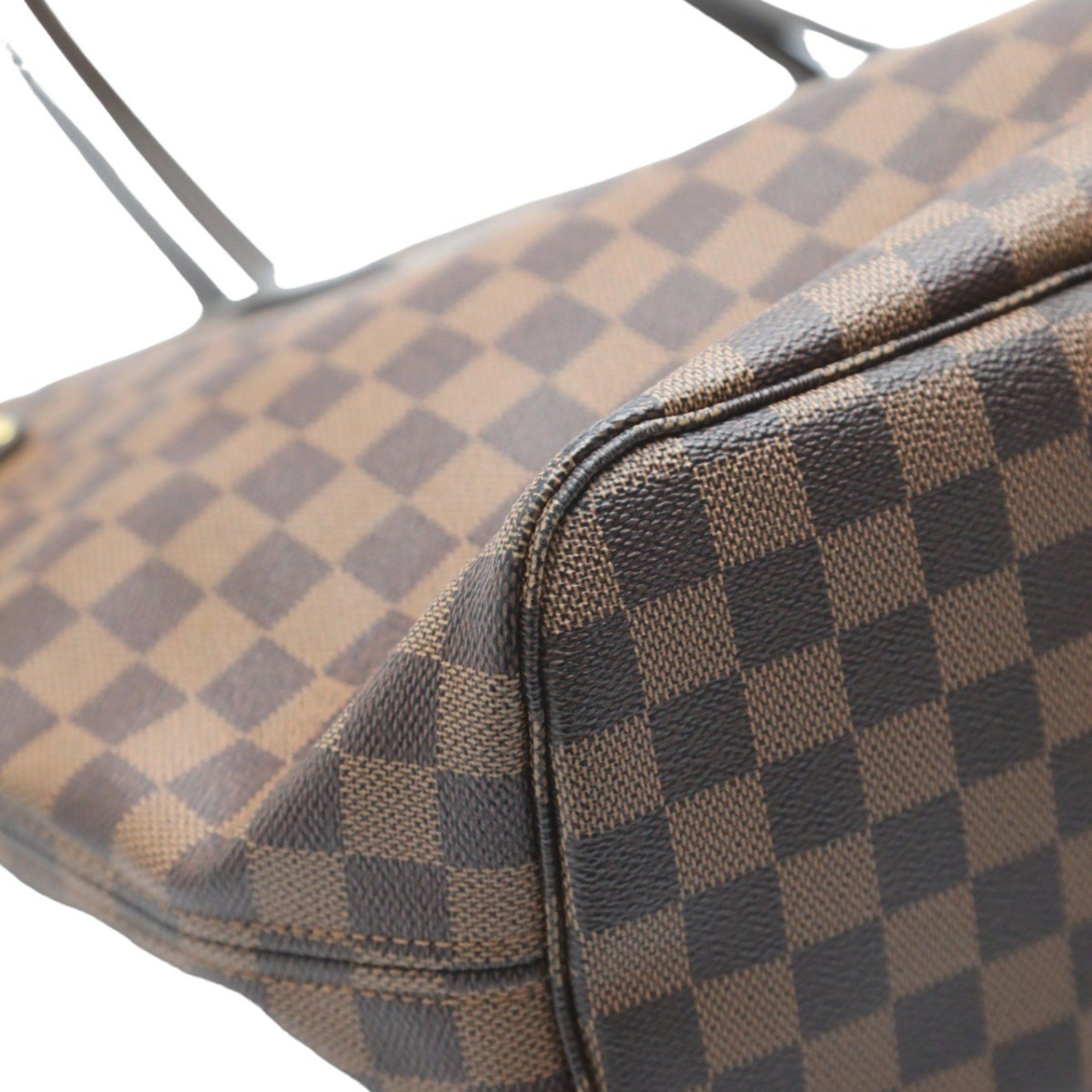 Louis Vuitton Tote Bag Neverfull MM Damier Canvas N41358 Brown LV