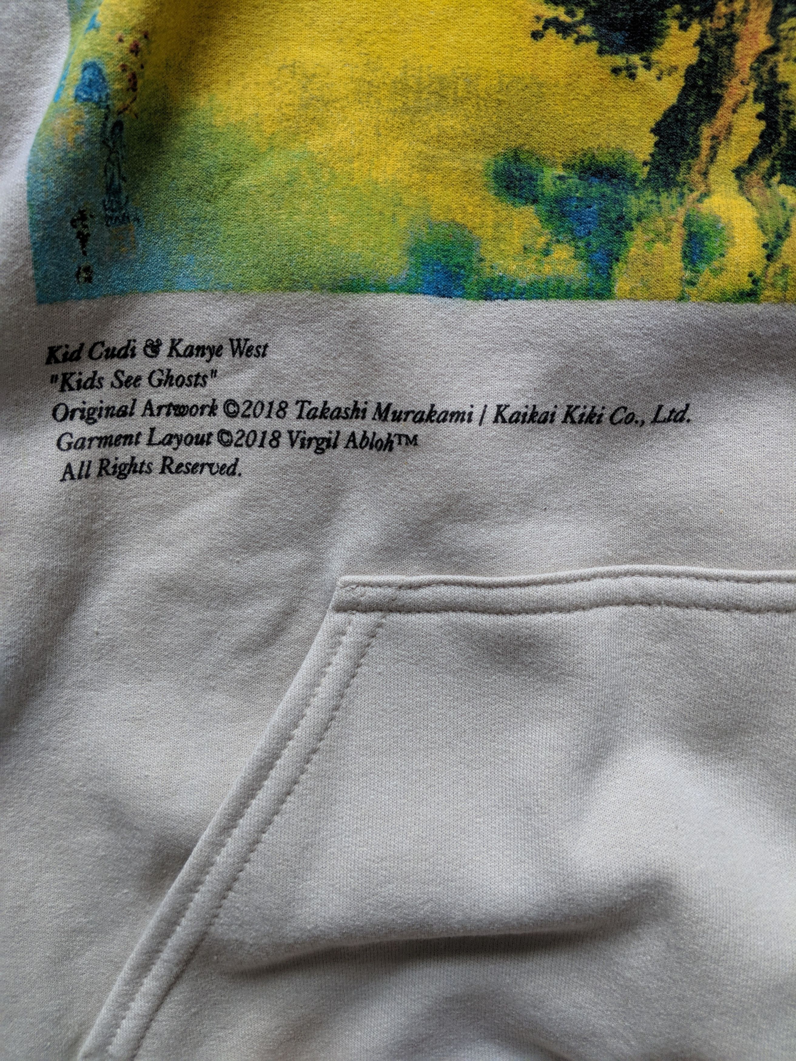 Kanye West × Kid Cudi × Takashi Murakami Kids See Ghosts Listening Party Hoodie V2 Size US L / EU 52-54 / 3 - 3 Thumbnail