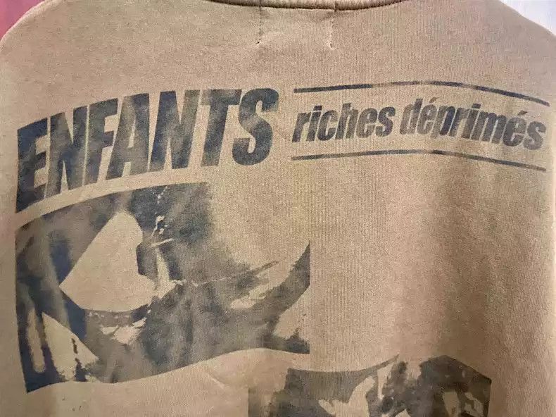 Enfants Riches Deprimes Enfants Riches Deprimes Brown Pictorial Girl Comic Sweater Size US L / EU 52-54 / 3 - 5 Thumbnail