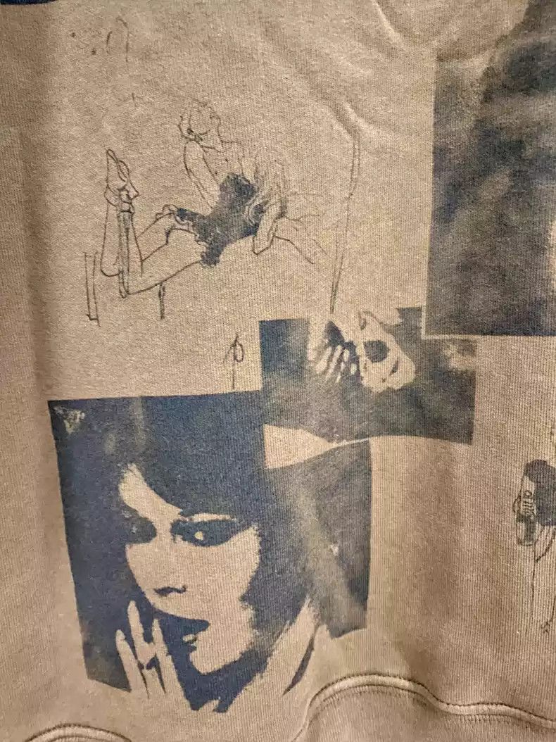 Enfants Riches Deprimes Enfants Riches Deprimes Brown Pictorial Girl Comic Sweater Size US L / EU 52-54 / 3 - 3 Thumbnail