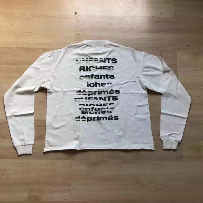 Enfants Riches Deprimes enfants riches deprimesSlogan long sleeve Size US M / EU 48-50 / 2 - 2 Thumbnail