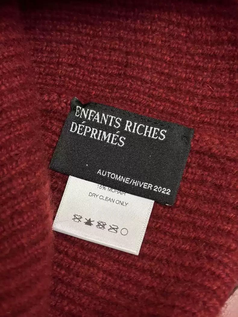 Enfants Riches Deprimes ENFANTS RICHES DEPRIMES ERD Cashmere cold cap Size ONE SIZE - 4 Thumbnail