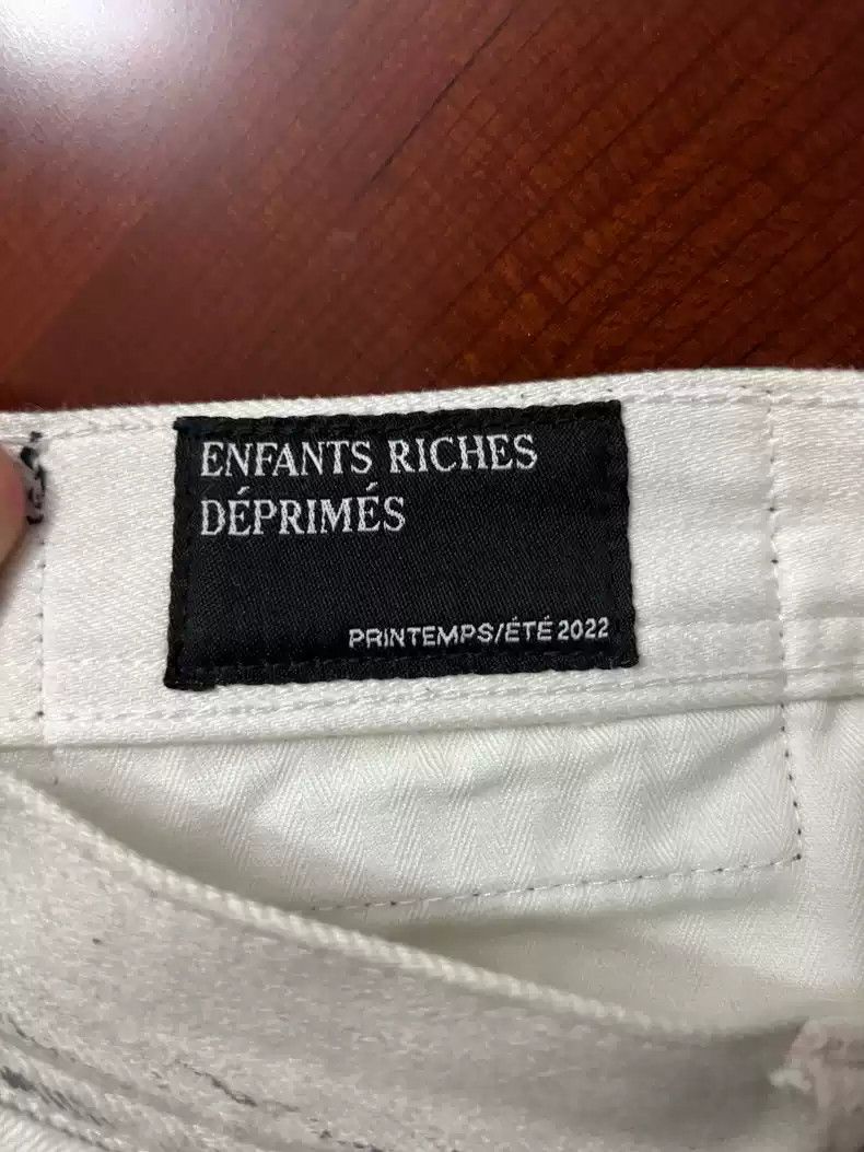 Enfants Riches Deprimes ENFANTS RICHES DEPRIMES ERD Make old knee overalls Size US 30 / EU 46 - 4 Thumbnail