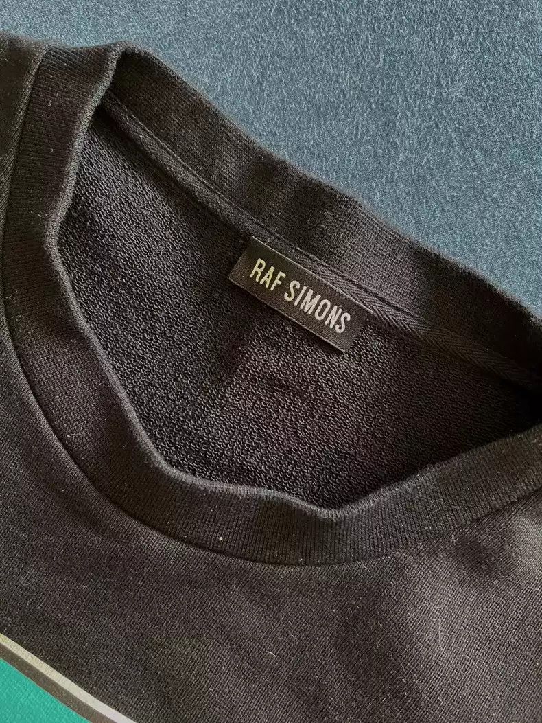 Raf Simons Raf simons printed black t-shirt Size US M / EU 48-50 / 2 - 6 Thumbnail