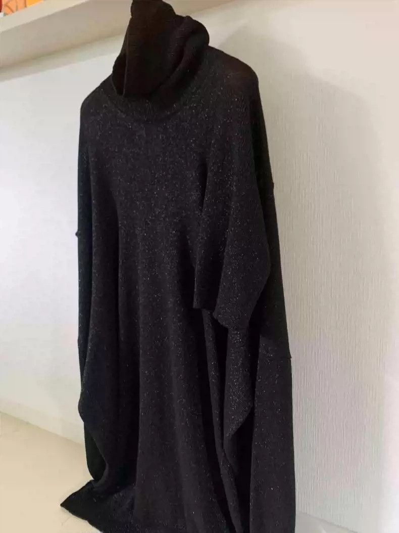 Raf Simons Raf Simons 19SS silver thread knitted deconstructed sweater Size US L / EU 52-54 / 3 - 4 Thumbnail