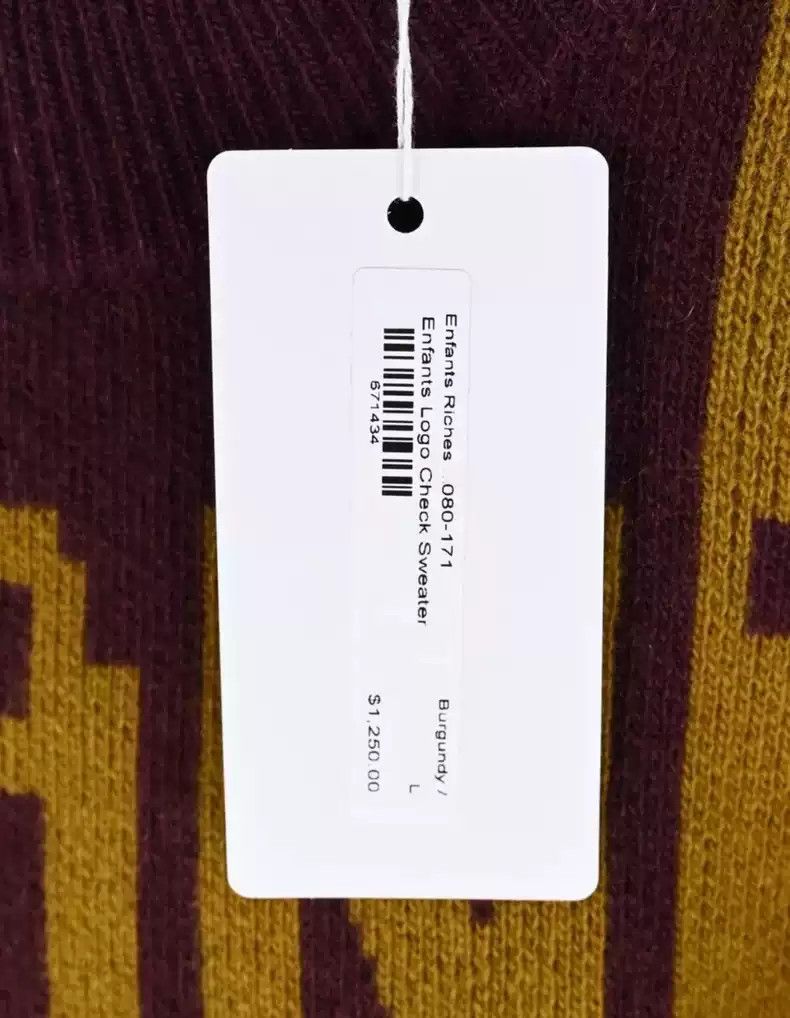 Enfants Riches Deprimes Enfants Riches DeprimesKnitted cardigan Size US L / EU 52-54 / 3 - 8 Thumbnail
