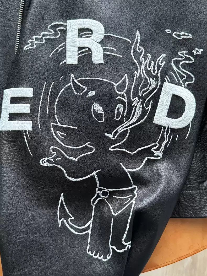 Enfants Riches Deprimes enfants riches deprimes Limited little devil leather coat Size US XL / EU 56 / 4 - 6 Thumbnail