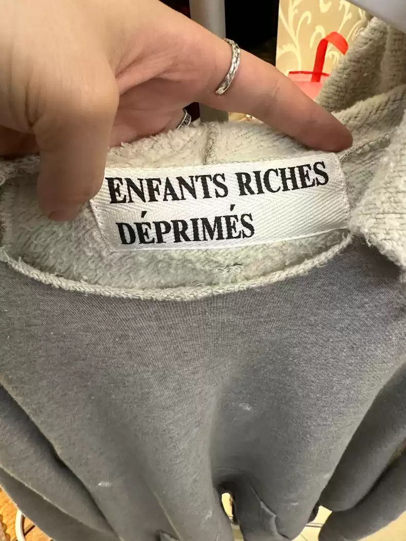 Enfants Riches Deprimes enfants riches deprimes Pin-affixed hand-painted sweater Size US XL / EU 56 / 4 - 4 Thumbnail