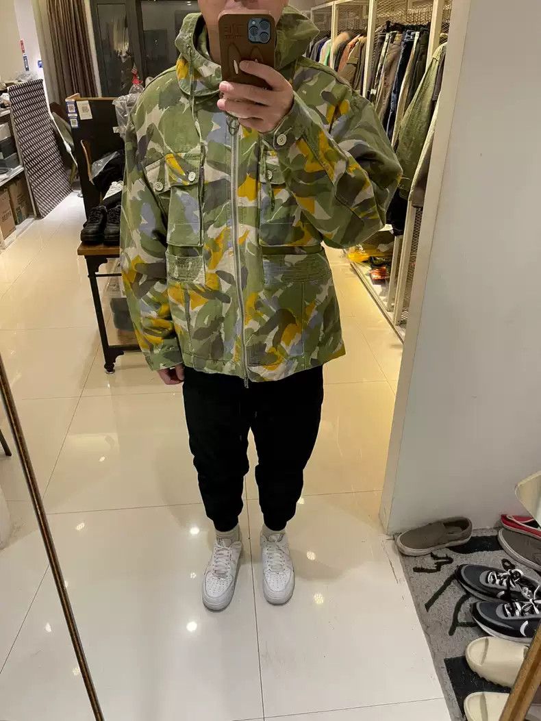 Nigel Cabourn Nigel Cabourn Camouflage Officer Jacket Size US M / EU 48-50 / 2 - 2 Thumbnail